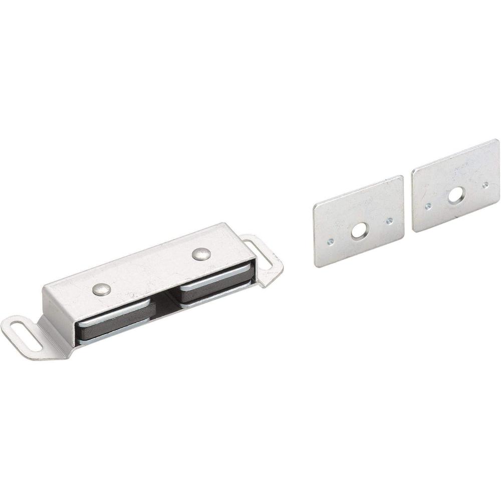 image:imageAmerock Magnetic Cabinet Catch Aluminum 312 inch 89 mm Length 1 Pack Door Catch Cabinet Door Latch Magnetic Door Latch