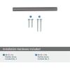 Amerock | Cabinet Pull | Gunmetal | 3 inch (76 mm) Center to Center | Bar Pulls | 1 Pack | Drawer Pull | Drawer Handle | Cabinet Hardware