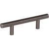 Amerock | Cabinet Pull | Gunmetal | 3 inch (76 mm) Center to Center | Bar Pulls | 1 Pack | Drawer Pull | Drawer Handle | Cabinet Hardware