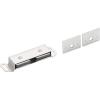 Amerock | Magnetic Cabinet Catch | Aluminum | 3-1/2 inch (89 mm) Length | 1 Pack | Door Catch | Cabinet Door Latch | Magnetic Door Latch