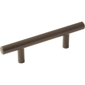 Amerock | Cabinet Pull | Caramel Bronze | 3 inch (76 mm) Center to Center | Bar Pulls | 1 Pack | Drawer Pull | Drawer Handle | Cabinet Hardware