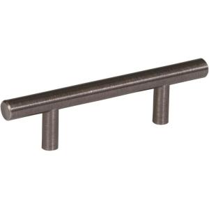 Amerock | Cabinet Pull | Gunmetal | 3 inch (76 mm) Center to Center | Bar Pulls | 1 Pack | Drawer Pull | Drawer Handle | Cabinet Hardware