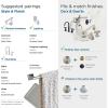 Amerock | Brushed Nickel | Mulholland | 5 Piece | Bathroom Accessories Set