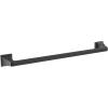 Amerock | Matte Black | Mulholland |Towel Bar | 18 inch (457 mm) | 4 Piece | Bathroom Accessories Set