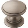 Amerock | Cabinet Knob | Antique Silver | 1-1/4 inch (32 mm) Diameter | Ravino | 1 Pack | Drawer Knob | Cabinet Hardware(Antique Silver)