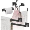 Amerock | Matte Black | Mulholland | 5 Piece | Bathroom Accessories Set