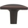Amerock | Cabinet Knob | Antique Silver | 1-1/8 inch (29 mm) Length | Extensity | 1 Pack | Drawer Knob | Cabinet Hardware(Oil Rubbed Bronze)