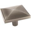 Amerock | Cabinet Knob | Antique Silver | 1-1/2 inch (38 mm) Length | Extensity | 1 Pack | Drawer Knob | Cabinet Hardware