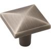 Amerock | Cabinet Knob | Antique Silver | 1-1/8 inch (29 mm) Length | Extensity | 1 Pack | Drawer Knob | Cabinet Hardware(Antique Silver)