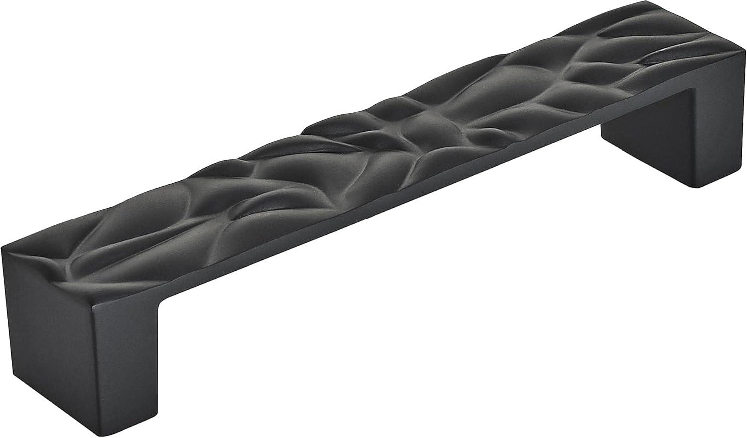 image:imageAmerock Cabinet Pull Matte Black 5116 inch 128 mm Center to Center Calathea 1 Pack Drawer Pull Drawer Handle Cabinet HardwareMatte Black