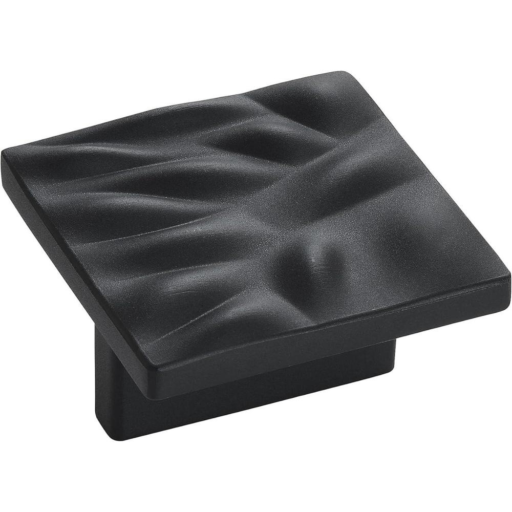 image:imageAmerock Cabinet Pull Matte Black 114 inch 32 mm Center to Center Calathea 1 Pack Drawer Pull Drawer Handle Cabinet HardwareMatte Black