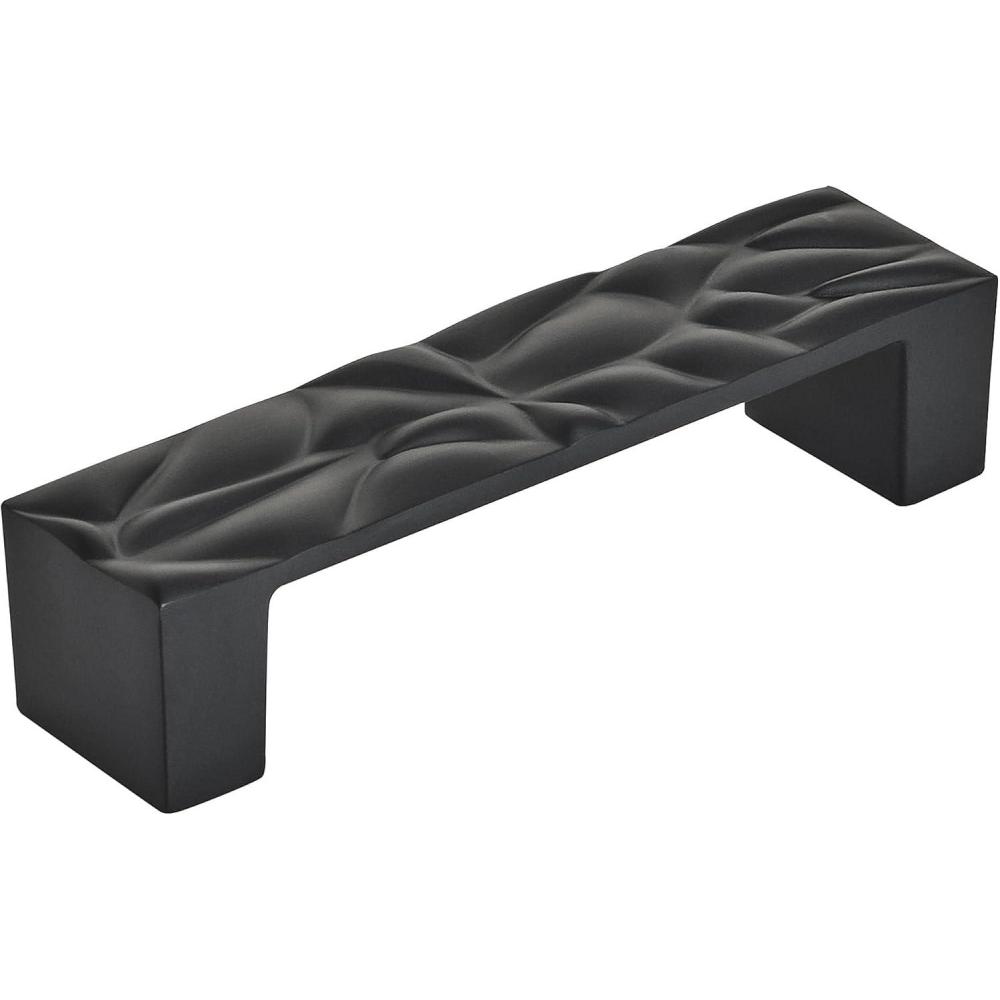 image:imageAmerock Cabinet Pull Matte Black 5116 inch 128 mm Center to Center Calathea 1 Pack Drawer Pull Drawer Handle Cabinet HardwareMatte Black