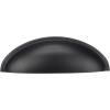 Amerock | Cabinet Cup Pull | Matte Black | 3 inch (76 mm) Center to Center | Ravino | 5 Pack | Drawer Pull | Drawer Handle | Cabinet Hardware