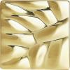 Amerock | Cabinet Pull | Matte Black | 1-1/4 inch (32 mm) Center to Center | Calathea | 1 Pack | Drawer Pull | Drawer Handle | Cabinet Hardware(Brushed Gold)