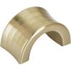 Amerock | Cabinet Finger Pull | Golden Champagne | 1-1/4 inch (32 mm) Center to Center | Concentric | 1 Pack | Drawer Pull | Drawer Handle | Cabinet Hardware(Golden Champagne)