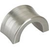 Amerock | Cabinet Finger Pull | Golden Champagne | 1-1/4 inch (32 mm) Center to Center | Concentric | 1 Pack | Drawer Pull | Drawer Handle | Cabinet Hardware(Satin Nickel)