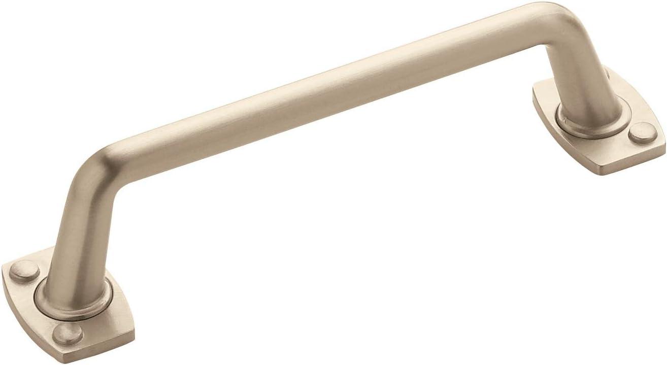 image:imageAmerock Cabinet Pull Satin Nickel 3 inch 76 mm Center to Center Rochdale 1 Pack Drawer Pull Drawer Handle Cabinet HardwareSatin Nickel