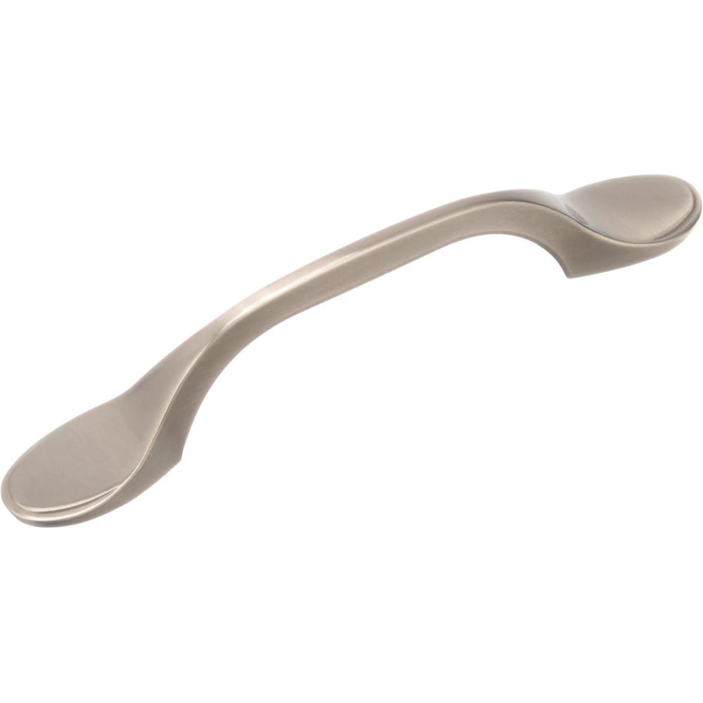 image:imageAmerock Cabinet Pull Satin Nickel 3 inch 76 mm Center to Center Ravino 10 Pack Drawer Pull Drawer Handle Cabinet Hardware