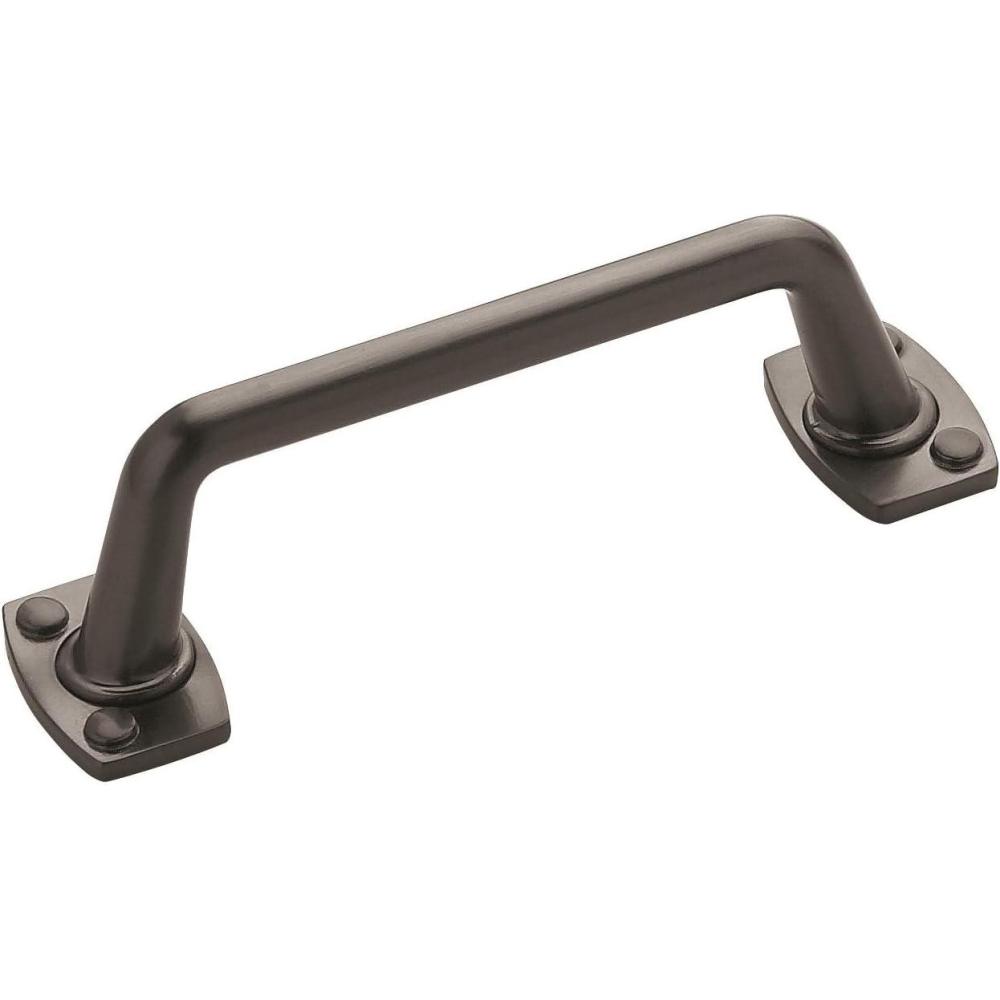 image:imageAmerock Cabinet Pull Satin Nickel 3 inch 76 mm Center to Center Rochdale 1 Pack Drawer Pull Drawer Handle Cabinet HardwareGraphite