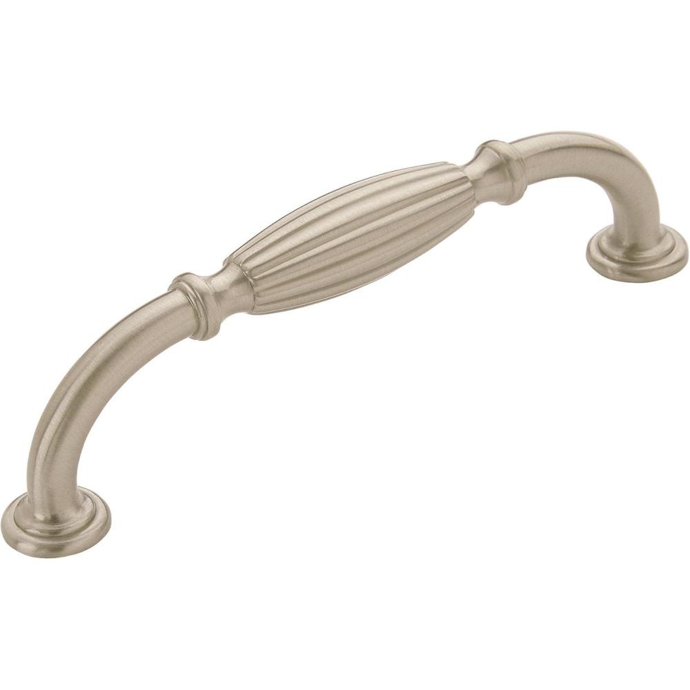 image:imageAmerock Cabinet Pull Satin Nickel 5116 inch 128 mm Center to Center Blythe 1 Pack Drawer Pull Drawer Handle Cabinet Hardware