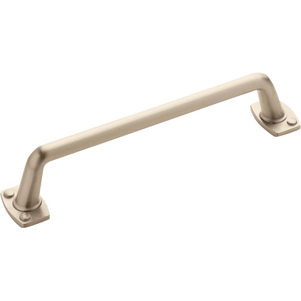 image:imageAmerock Cabinet Pull Satin Nickel 5116 inch 128 mm Center to Center Rochdale 1 Pack Drawer Pull Drawer Handle Cabinet HardwareSatin Nickel
