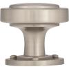 Amerock | Cabinet Knob | Satin Nickel | 1-1/4 inch (32 mm) Diameter | Rochdale | 1 Pack | Drawer Knob | Cabinet Hardware