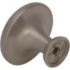 Amerock | Cabinet Knob | Satin Nickel | 1-5/16 inch (33 mm) Diameter | Nature’S Splendor | 1 Pack | Drawer Knob | Cabinet Hardware