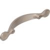 Amerock | Cabinet Pull | Satin Nickel | 3 inch (76 mm) Center to Center | Nature’s Splendor | 1 Pack | Drawer Pull | Drawer Handle | Cabinet Hardware(Satin Nickel)