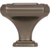 Amerock BP36547GM Wells 1-1/2 in (38 mm) Length Gunmetal Cabinet Knob(Gunmetal)