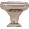 Amerock BP36547GM Wells 1-1/2 in (38 mm) Length Gunmetal Cabinet Knob(Polished Nickel)