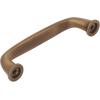 Amerock BP53702-AS Kane 96-Millimeter Center-to-Center Pull, Antique Silver(Gilded Bronze)