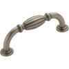 Amerock | Cabinet Pull | Satin Nickel | 3 inch (76 mm) Center to Center | Blythe | 1 Pack | Drawer Pull | Drawer Handle | Cabinet Hardware(Weathered Nickel)