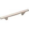 Amerock | Cabinet Pull | Satin Nickel | 3-3/4 inch (96 mm) Center to Center | Sleek | 1 Pack | Drawer Pull | Drawer Handle | Cabinet Hardware