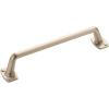 Amerock | Cabinet Pull | Satin Nickel | 5-1/16 inch (128 mm) Center to Center | Rochdale | 1 Pack | Drawer Pull | Drawer Handle | Cabinet Hardware(Satin Nickel)