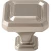 Amerock BP36547GM Wells 1-1/2 in (38 mm) Length Gunmetal Cabinet Knob(Satin Nickel)