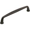 Amerock BP53702-AS Kane 96-Millimeter Center-to-Center Pull, Antique Silver(Black Bronze)