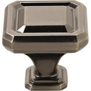 Amerock BP36547GM Wells 1-1/2 in (38 mm) Length Gunmetal Cabinet Knob(Gunmetal)