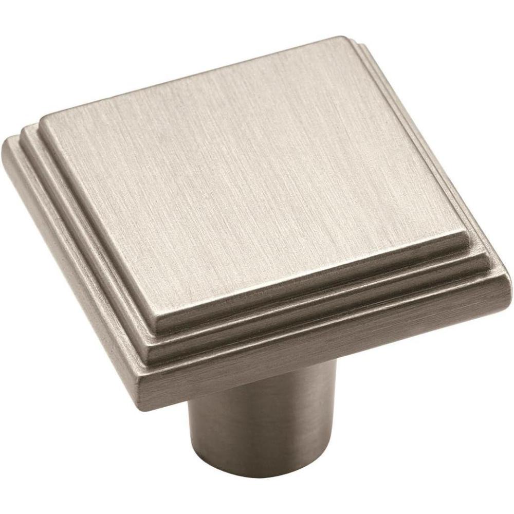 image:imageAmerock Cabinet Knob Satin Nickel 1116 inch 27 mm Length Manor 1 Pack Drawer Knob Cabinet HardwareSatin Nickel