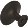 Amerock | Cabinet Knob | Weathered Brass | 1-5/16 inch (33 mm) Diameter | Nature’S Splendor | 1 Pack | Drawer Knob | Cabinet Hardware(Oil Rubbed Bronze)
