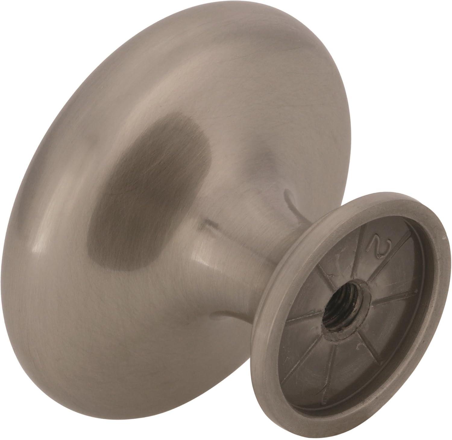 image:imageAmerock Cabinet Knob Polished Chrome 1516 inch 33 mm Diameter Inspirations 10 Pack Drawer Knob Cabinet HardwareSatin Nickel