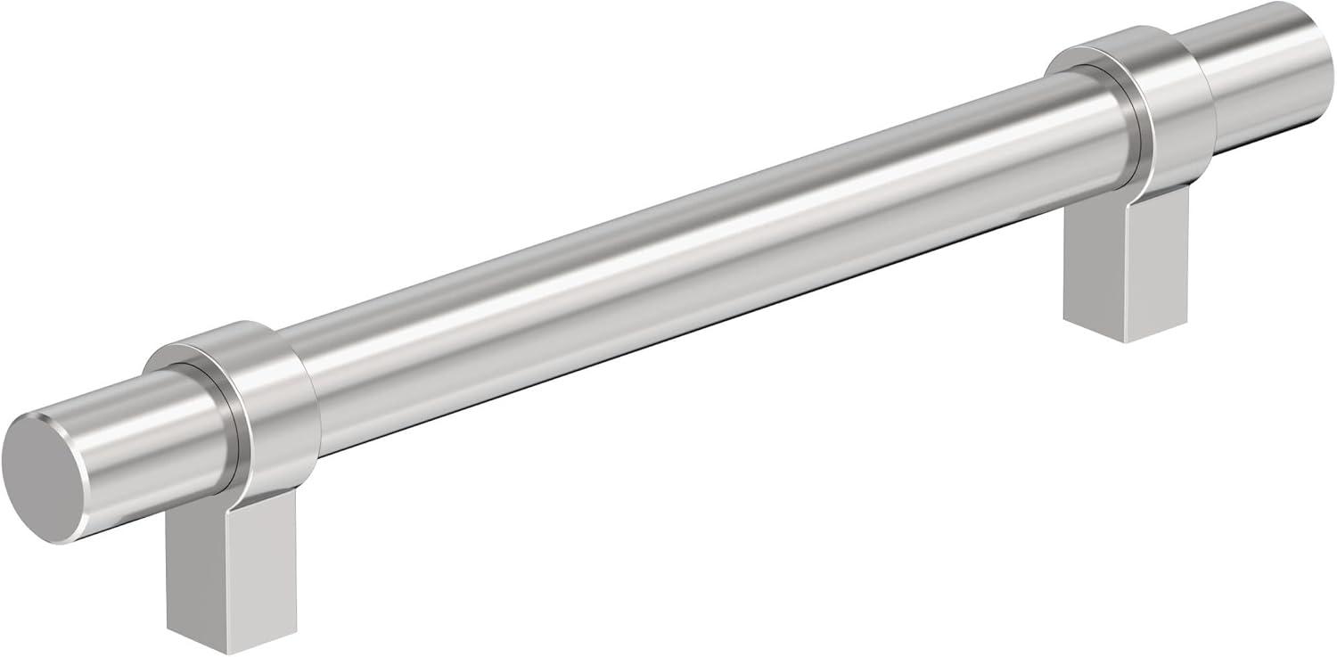 image:imageAmerock Central 5116 inch 128mm CentertoCenter Polished Chrome Cabinet Pull 10 PackPolished Chrome