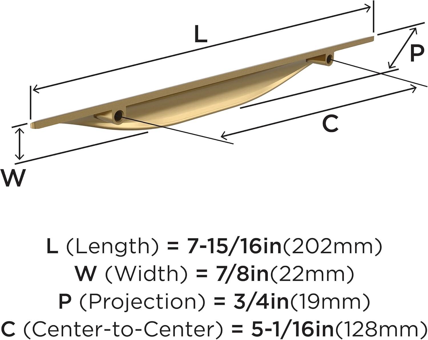 image:imageAmerock Current 5116 inch 128mm CentertoCenter Champagne Bronze Cabinet Pull 10 PackChampagne Bronze