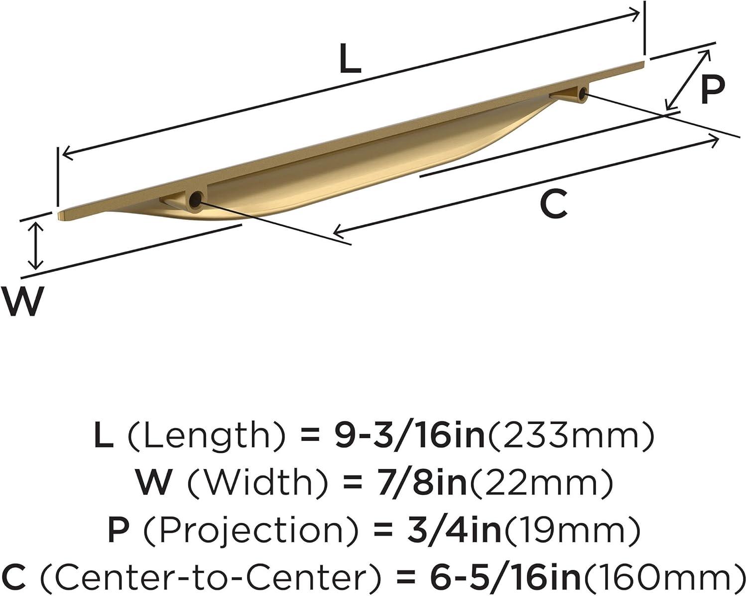 image:imageAmerock Current 5116 inch 128mm CentertoCenter Champagne Bronze Cabinet Pull 10 PackChampagne Bronze