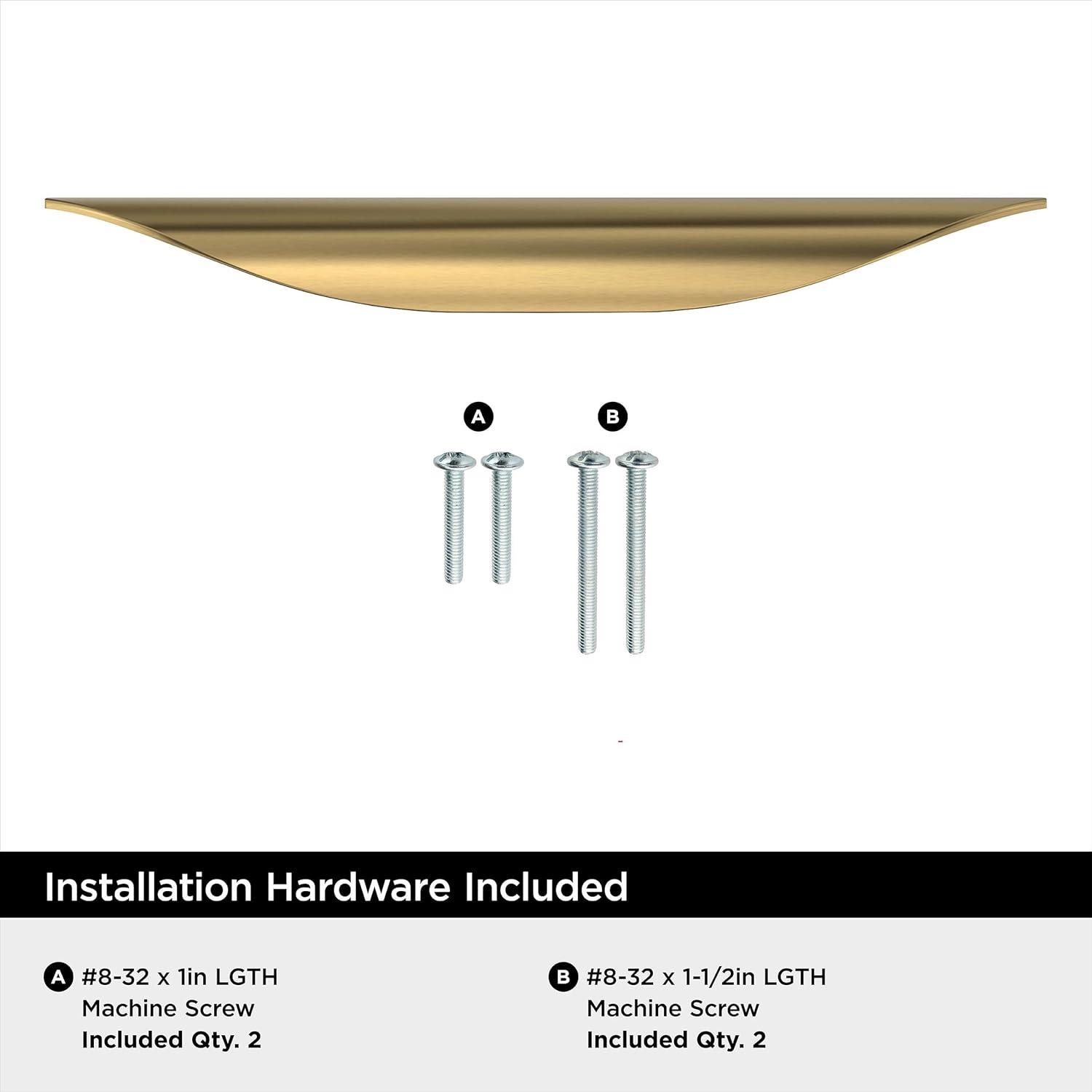 image:imageAmerock Current 5116 inch 128mm CentertoCenter Champagne Bronze Cabinet Pull 10 PackChampagne Bronze