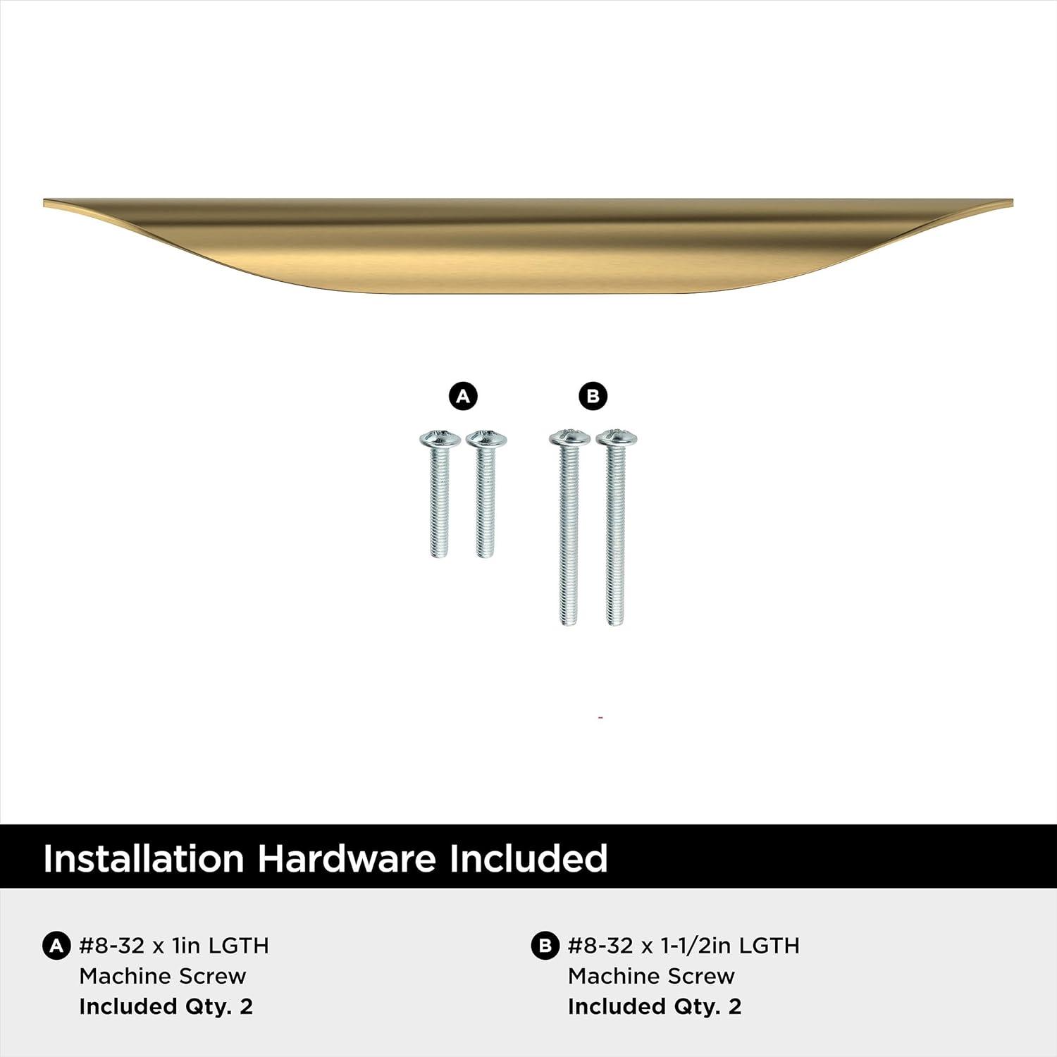 image:imageAmerock Current 5116 inch 128mm CentertoCenter Champagne Bronze Cabinet Pull 10 PackChampagne Bronze