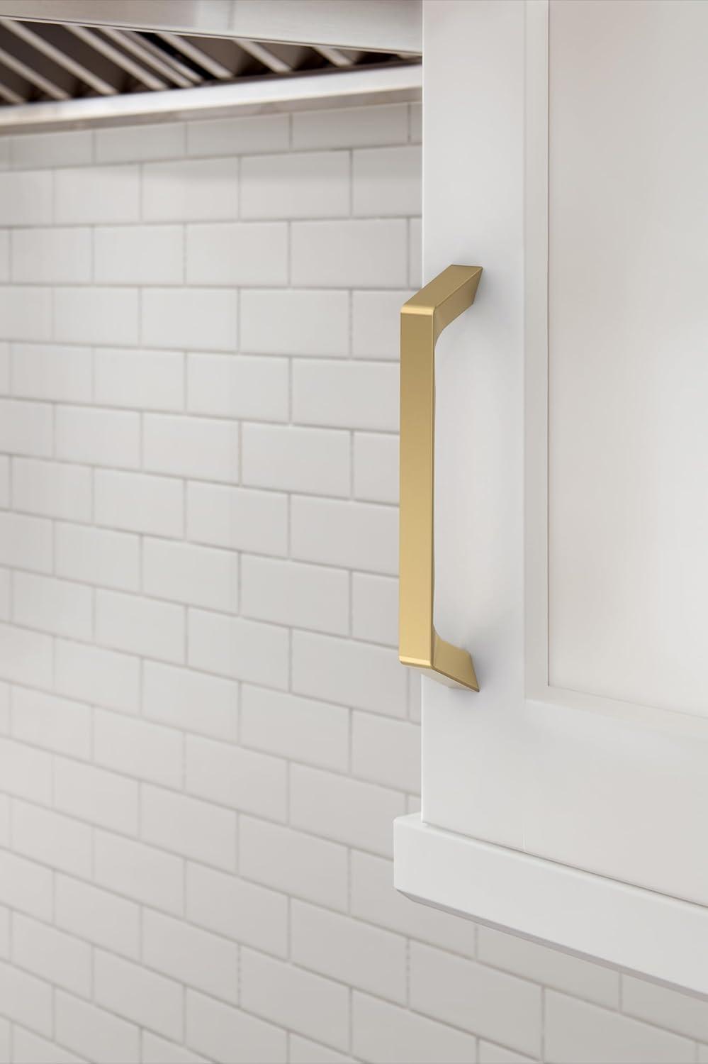 image:imageAmerock Evolve 5116 inch 128mm CentertoCenter Satin Nickel Cabinet Pull 25 PackChampagne Bronze