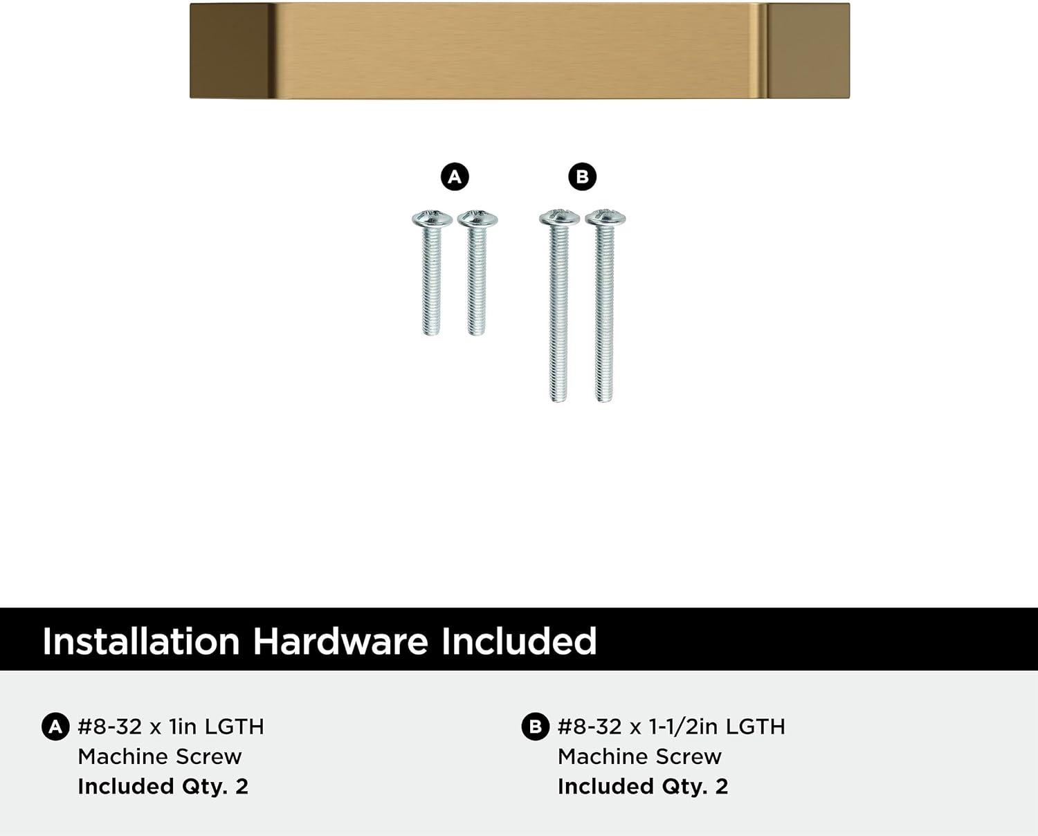 image:imageAmerock Evolve 5116 inch 128mm CentertoCenter Satin Nickel Cabinet Pull 25 PackChampagne Bronze