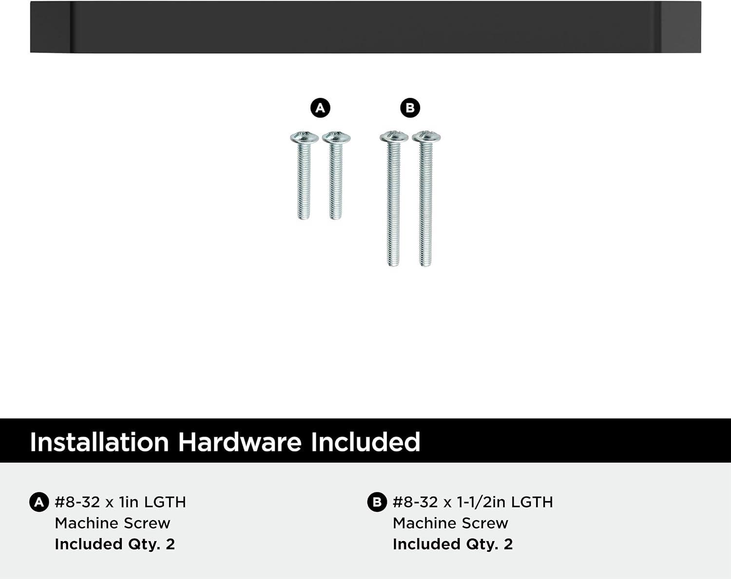 image:imageAmerock Evolve 5116 inch 128mm CentertoCenter Satin Nickel Cabinet Pull 25 PackMatte Black