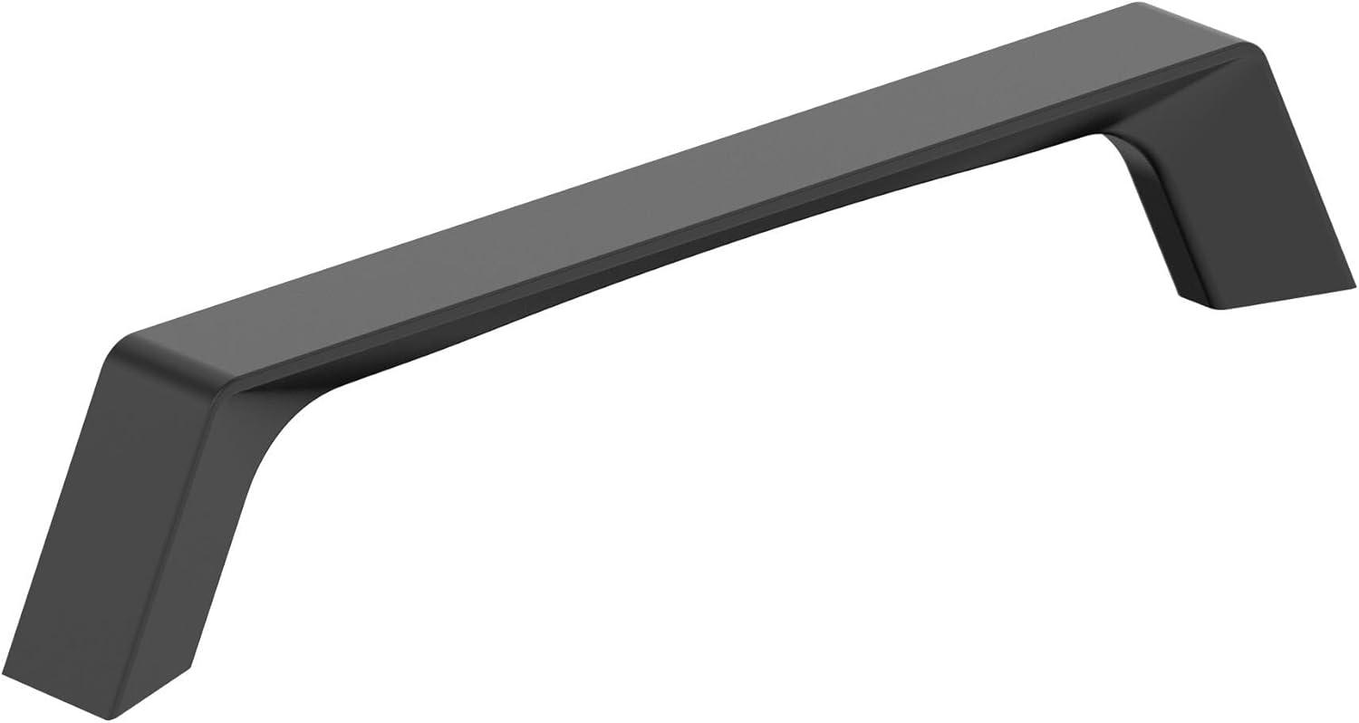image:imageAmerock Evolve 5116 inch 128mm CentertoCenter Satin Nickel Cabinet Pull 25 PackMatte Black
