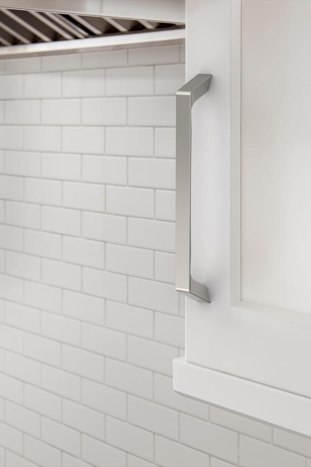 image:imageAmerock Evolve 5116 inch 128mm CentertoCenter Satin Nickel Cabinet Pull 25 PackSatin Nickel